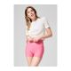 7. CASALL Delight Short Wrap Tee weiß
