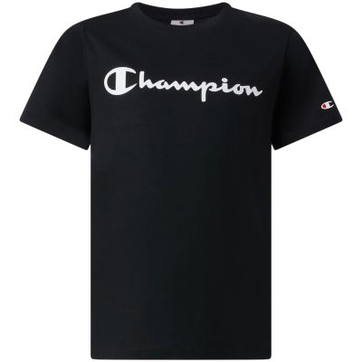 2. Champion SS Tee Kinder-T-Shirt Schwarz 307322 KK001
