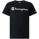 2. Champion SS Tee Kinder-T-Shirt Schwarz 307322 KK001