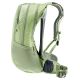4. Deuter Race Air 14 + 3 Fahrradrucksack, Mineral/Handschuh