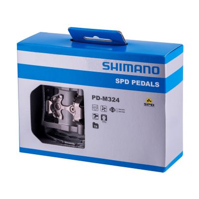 3. Shimano SPD-Pedale PD-M324 Silber