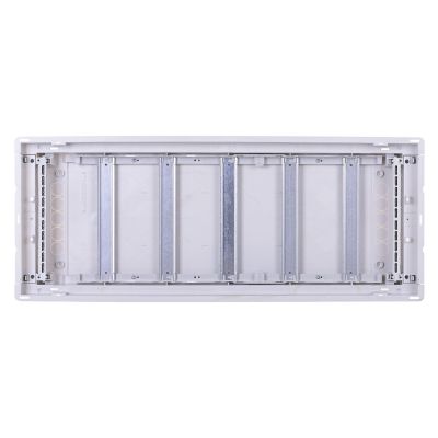 2. Einbaugehäuse aus Kunststoff mit Metalltür, flächenbündig, Schutzart IP40, 5 Reihen, 60 Module, Noark PM