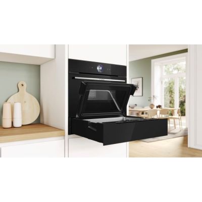 3. BOSCH BDC7111B0 Dampfgarschublade, 59 x 14 cm, schwarz