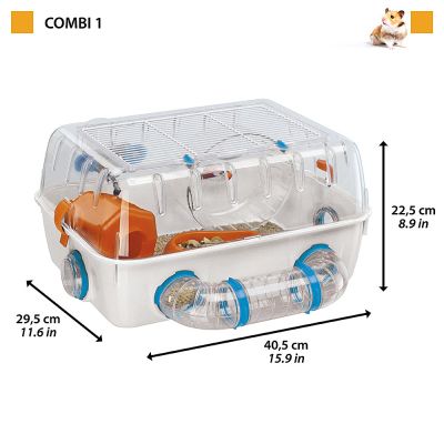 2. FERPLAST Combi 1 - Hamsterkäfig