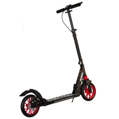 4. ENERO ULTRA SPEED SCOOTER 200MM MIT SCHEIBENBREMSE SCHWARZ