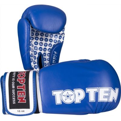 2. TOP TEN "FIGHT" RTT-2 Boxhandschuhe 10 oz (WAKO-GENEHMIGT)