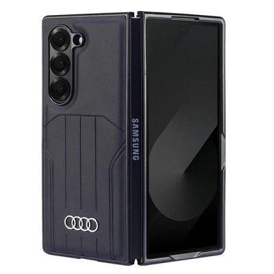 Audi Kunstleder MagSafe Case für Samsung Galaxy Z Fold 6 - Schwarz