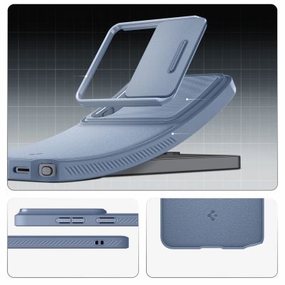 11. Spigen Optik Armor Schutzhülle für Samsung Galaxy S26 Ultra – Blau