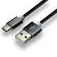 2. everActive CBS-1CB Stromkabel (USB – USB Typ-C; 1 m; schwarz)