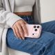 6. Tech-Protect Uniq MagSafe CC Hülle für iPhone 18 Pro / 17 Pro – Pink