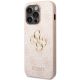 2. Guess 4G Big Metal Logo Hülle für iPhone 15 Pro – Rosa