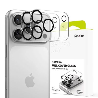 Ringke Camera Full Cover 2er-Pack für iPhone 17 Pro - Schwarz
