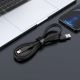 4. Acefast Kabel MFI USB - Lightning 1,2m, 2,4A schwarz (C2-02 schwarz)