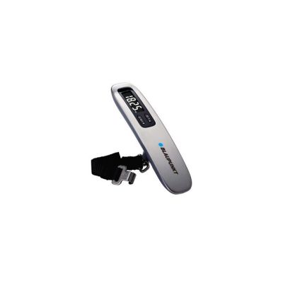 Blaupunkt LGS501 Gepäckwaage, Tragkraft 50 kg, silber