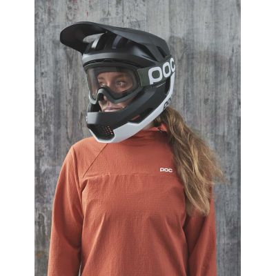 3. POC Otocon Race Mips Fahrradhelm Schwarz-Weiß