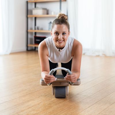 4. KA08 Automatisches Bauchmuskelrad mit LCD-Display und HMS-Ladefunktion