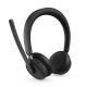 2. Lenovo 6550 Headset Kabelloses Kopfbügel-Headset Büro/Callcenter USB Typ-C Bluetooth Schwarz
