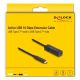 3. DeLOCK 80028 USB-Kabel USB 3.2 Gen 2 (3.1 Gen 2) 5 m USB-C Schwarz