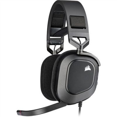 5. Corsair HS80 RGB USB Headset, kabelgebunden, Handheld, Gaming, Carbon