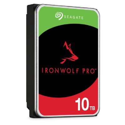 3. Seagate IronWolf Pro HDD (10 TB; 256 MB; 3,5"; SATA)