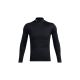 Under Armour UA CG Elite Mock Herren Langarm-Sport-T-Shirt Schwarz (1386942-001)