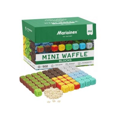 10. Marioinex Mini-Waffel-Bausteine, 406 Teile