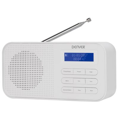 3. Denver DAB-42 Persönliches Digitalradio, Weiß
