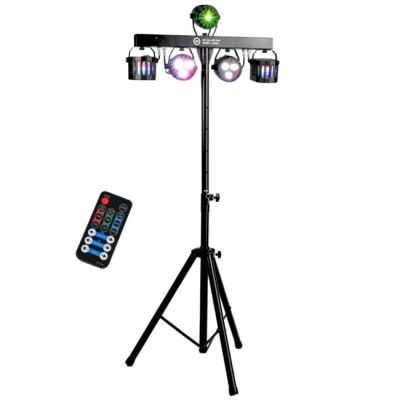 11. LIGHT4ME LED-PAR-DERBY-LASERSCHEIN MIT MEHREREN EFFIZIENTEN