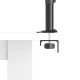 7. Hama 00220900 Monitorhalterung/Ständer 88,9 cm (35") Schreibtisch Schwarz