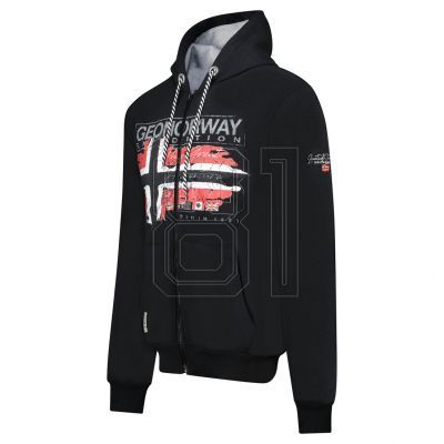3. Geographical Norway Grusty DB 100 M Sweatshirt WZ3083H/GN-Schwarz