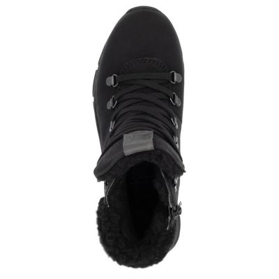 43. Wasserdichte, gefütterte Damen-Trekkingschuhe in Schwarz Rieker 48034-00