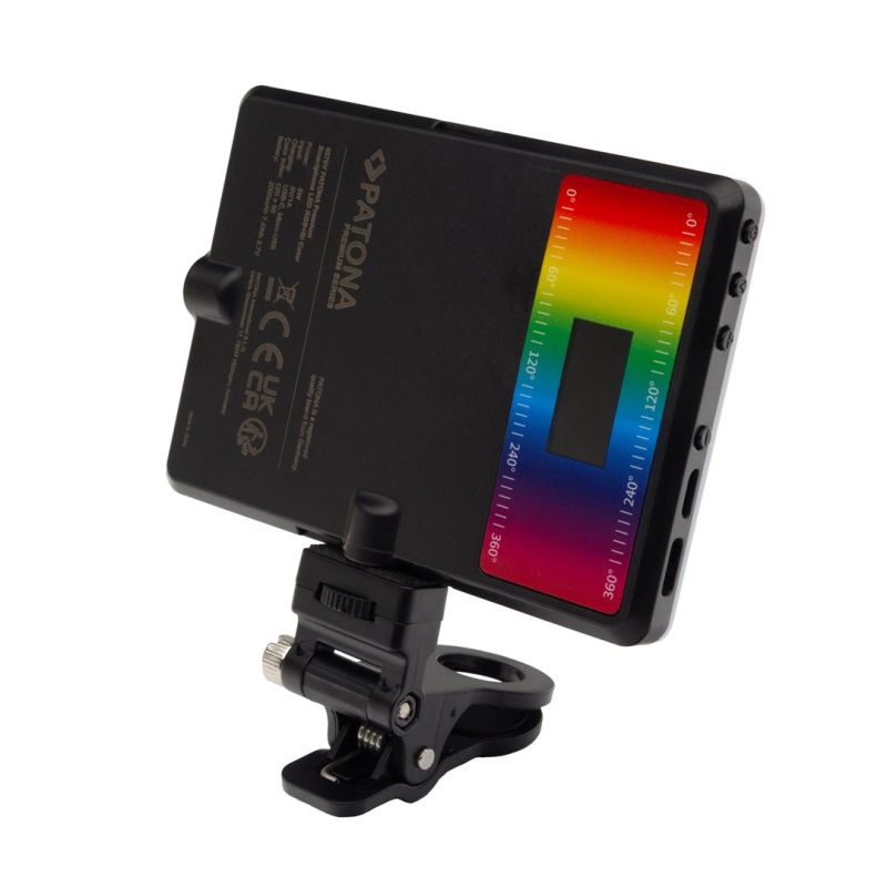 6. PATONA Premium RGB/Bi-Color LED Lampe für Smartphones