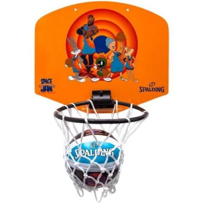 Spalding Space Jam Tune Squad Mini-Basketball-Rückwand, Orange, 79006Z