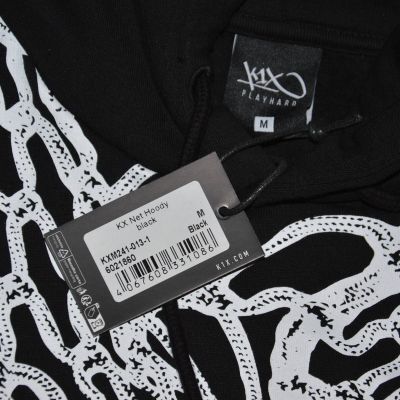 5. K1X Net Tee Herren-Sport-T-Shirt Schwarz - KX122O01J-Q11