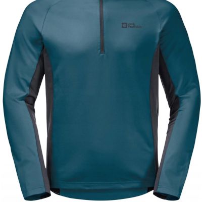 3. Jack Wolfskin Morobbia Fleece HZ M Sweatshirt 1710911-4133