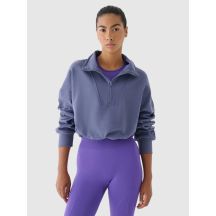 Damen-Sweatshirt ohne Kapuze 4F x Anna Lewandowska 4F 4FALSAW24TSWSF1743-31S