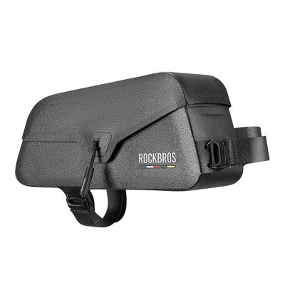 2. Rockbros AS-134 ROAD TO SKY 0,9L Rahmentasche, wasserdicht – Schwarz