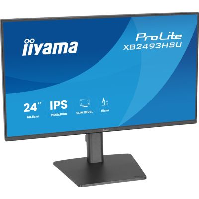 17. iiyama ProLite XB2493HSU-B1 Computermonitor 60,5 cm (23,8") 1920 x 1080 px Full HD LED Schwarz