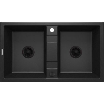 Granitspüle, 2 Becken, ZQE_G203 5908212081365