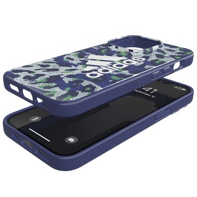 6. Adidas OR Snap Case Leopard iPhone 13/13 Pro 6,1" blau/blau 47260