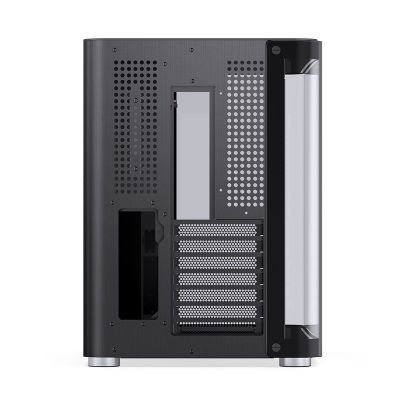 3. Jonsbo TK-2 2.0 Midi-Tower, gehärtetes Glas – Schwarz