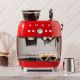 21. Smeg EGF03RDEU Kaffeemaschine, manuelle Espressomaschine, 2,4 l
