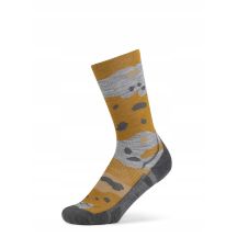 Buff Merino Leichtgewicht Crew Socken LWC2 Umber Khaki L Socken