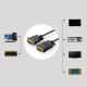 11. Orico XD-DITV-Kabel DVI 24+1 VGA Full HD Adapter 5 m - schwarz