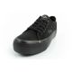 3. Lee Cooper Damen Sportschuhe Stoff Plateau Sneakers schwarz