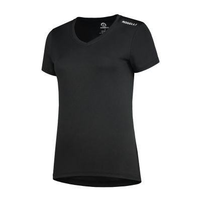 Rogelli Damen-T-Shirt PROMO schwarz 2XL