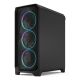 5. Fractal Meshify 3 Black RGB TG Midi Tower Gaming Gehäuse schwarz