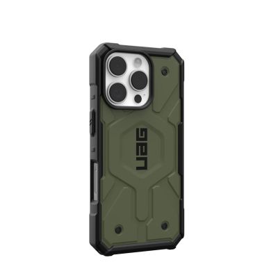 5. UAG Pathfinder Magsafe - Schutzhülle für iPhone 16 Pro, kompatibel mit MagSafe (oliv) [mto]