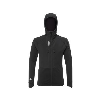 4. MILLET M PIERRAENT HOODIE Herren-Skijacke schwarz
