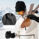 3. Qunature Skihandschuhe – Fingerstil Schwarz M